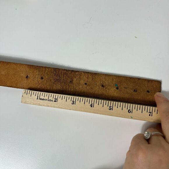 Truck Buckle Leather Belt 36in waist - Picture 14 of 15